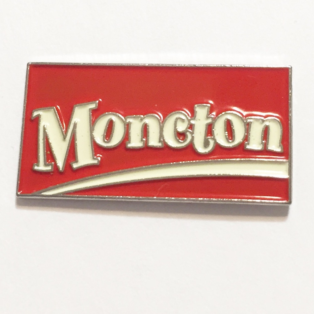 Moncton Eastern Canada Enamel Lapel Pin